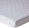 HOMESCAPES Gesteppter Matratzenschoner 90x190 cm Polycotton Matratzenauflage hypoallergen mit Spannumrandung