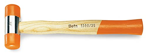 Beta 1390 35 - Hämmer mit auswechselbaren kunststoffaufsätzen, stiel aus holz