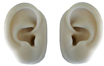 Leonidov® Ohrmodell (Paar) aus Silikon