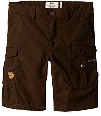 Fjällräven Kinder Vidda Shorts, Dark Olive, 140 (L)