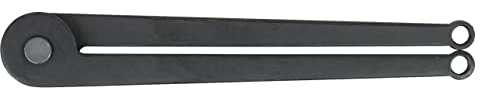 KS Tools 150.3206 Zweilochmutterndreher, verstellbar, Länge 263 mm