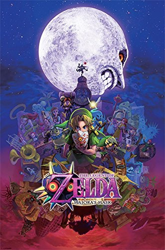 The Legend of Zelda Poster Majora's Mask (61 cm x 91,5 cm) + Ü-Poster