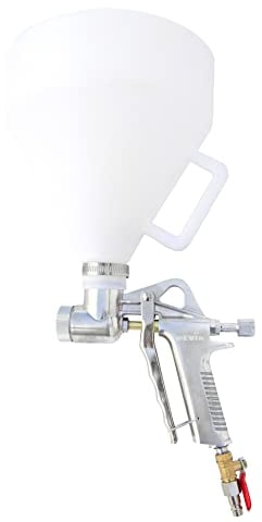 Cevik - CA-1805 - Pistola de Pintura para Gotelé - Sistema por Gravedad - Capacidad 6L - Uso Doméstico y Profesional - Cuerpo de Aluminio