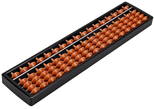 Portable 17 Digits Column Abacus Arithmetic Soroban In Mathematics Learning Aid Tool