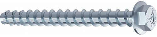 HECO Multi-Monti plus Schraubanker 10x160 mm mit Sechskantkopf und Scheibe verzinkt/ 1 Packung = 50 Stück