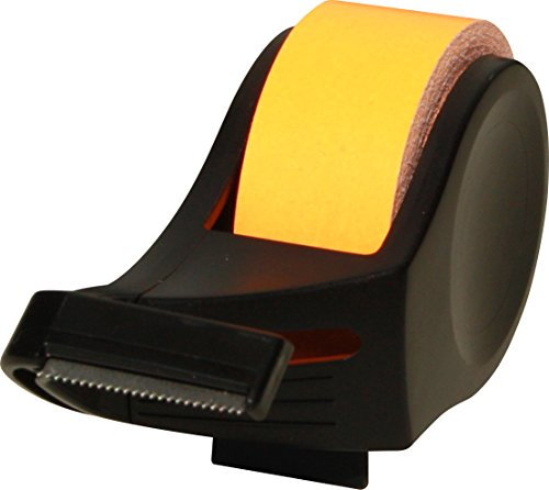 RNKVERLAG CT1885 - Haftnotiz Rolle im Abroller, 19 mm x 10 m, neonorange, 1 Stück