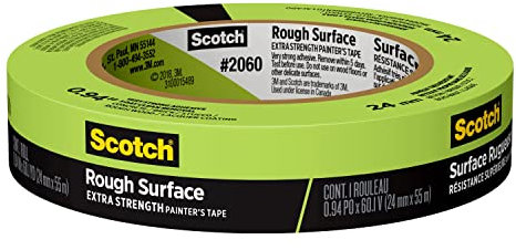 Scotchblue 20601A Masking Tape for Hard-to-Stick Surfaces - Green