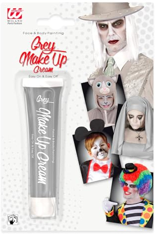 W WIDMANN MILANO Party Fashion - Make-Up, Theaterschminke in der Tube, 28 ml, Schminke, Mottoparty, Karneval, Halloween