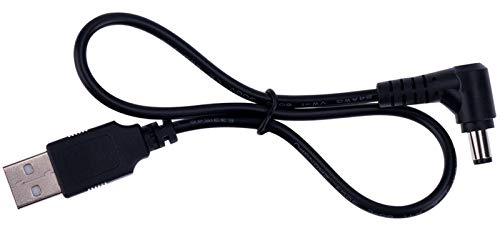 SUPERNOVA Unisex – Erwachsene USB Aufladekabel, SCHWARZ, 300 mm