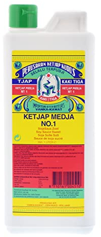 Kaki Tiga Ketjap Medja No. 1 süße dickflüssige Sojasauce 1Liter