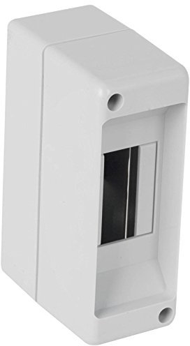 Electraline 60432 Centralino Da Parete Senza Portello, 2/2 Moduli, Bianco