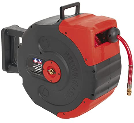 Sealey SA93 20m Retractable Air Hose Reel Ø10mm ID
