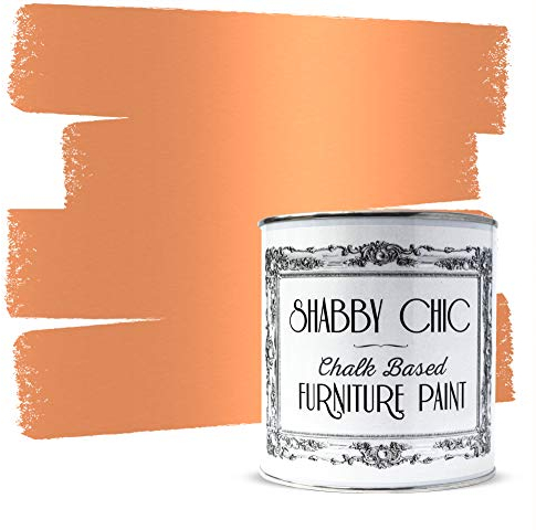 Shabby Chic Chalk Based Furniture Paint: Matte Finish Water Based Paint for Furniture, Home Decor, DIY Projects, Wood Paint - Interior Exterior - 250ml - Antique Bronze