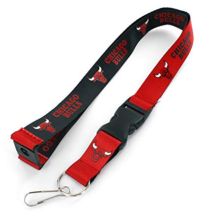 aminco NBA Chicago Bulls Wendbares Schlüsselband