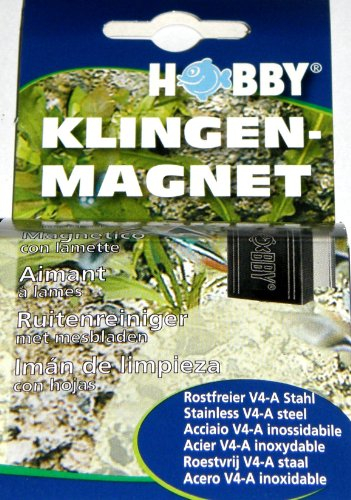 Klingenmagnet zur Algenentfernung im Aquarium, Aquariumscheiben