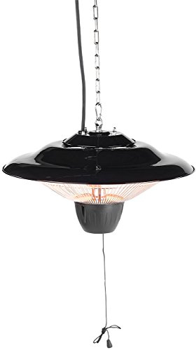 Semptec Urban Survival Technology Heizlampe: Infrarot-Außen-Deckenheizstrahler IRW-1000, IP34, 1.000 W (Infrarot-Heizstrahler Decke, Heizstrahler mit Strahlungswärme, Halogenlampen)