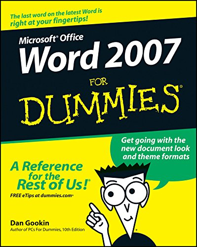 Word 2007 For Dummies (English Edition)