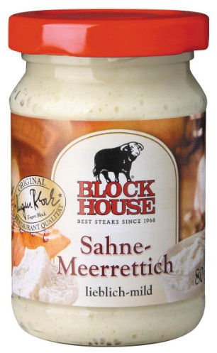 Block House Meerrettich Sahne - 1 x 80 g