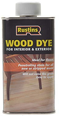 Rustins Wood Dye Medium Oak 250ml