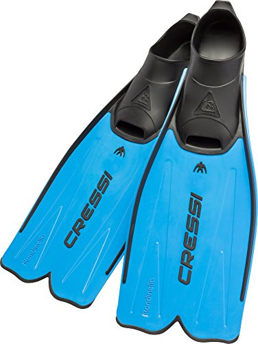 Cressi Rondinella Flossen für Schnorcheln und Schwimmen Italienische Qualität seit 1946, blau