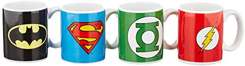 3058 - Taza Logos DC Comics Set Café (4 Tazas)