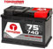 Tokohama Autobatterie 12V 75AH 740A/EN Batterie ersetzt 70Ah 71Ah 72Ah