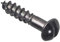 ForgePack Wood Screws - Black Japanned | 3/4 x 8 | Black Japanned | Pack 25