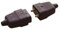 2 Pin In-line Impact Resistant Connector, Black - GVC