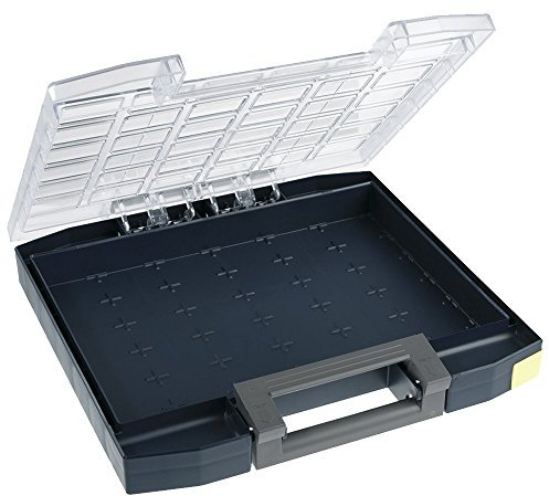 raaco 138321 Sortimentskoffer Boxxser 55 6x6-0 in blau/transparent