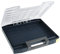 raaco 138321 Sortimentskoffer Boxxser 55 6x6-0 in blau/transparent
