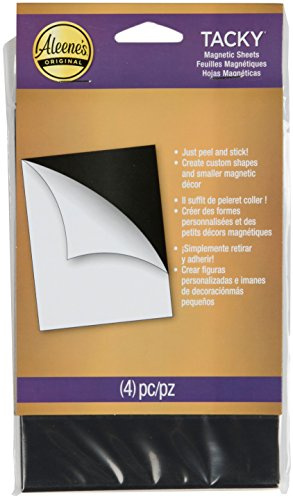 Aleene's Magnetic Tacky Glue Sheets 4pcs