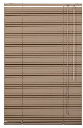 Lichtblick Jalousie Blickdicht zum anschrauben Braun 120 cm x 160 cm (B x L)
