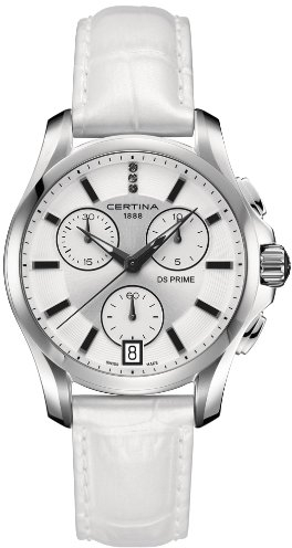 Certina Damen-Armbanduhr Chronograph Quarz Leder C004.217.16.036.00