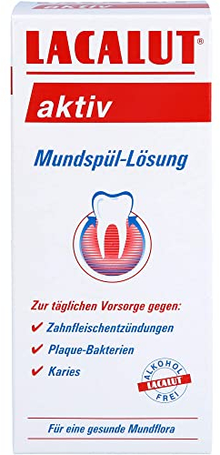 Lacalut Aktiv Mundspüllösung, 300 ml