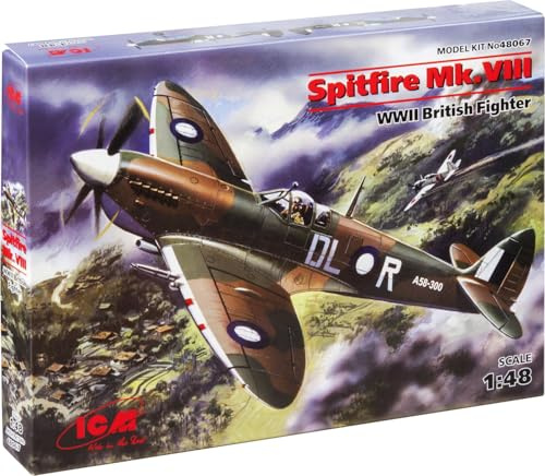 ICM 48067 - Spitfire Mk.VIII WWII British Fighter
