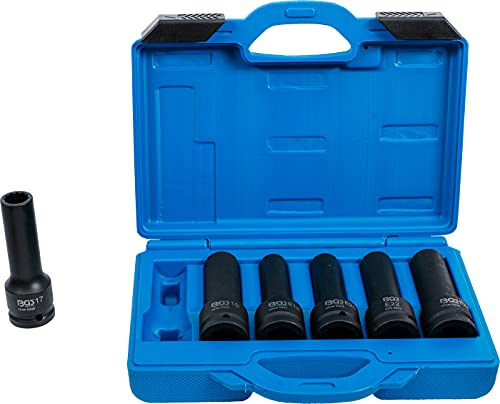BGS 5250 | Juego de llaves de vaso de impacto E-Torx, 12 caras | entrada 20 mm (3/4) | 6 piezas