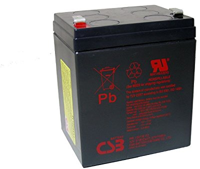 Bleiakku Batterie CSB HR 1221W F2 12V 21W 1,67V/15Min AGM Blei Accu High Rate