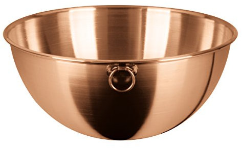 Paderno World Cuisine 15409-30 Mixing Bowl, Medium, Copper