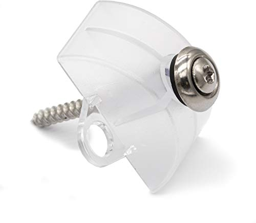 TWISTEC Spenglerschrauben 4,5 x 45mm, 100 Stück mit Abstandhalter Sinus 76/18 – 200 Teiliges Set- Welldachkonstruktion, Holzkonstruktionen, Carports, mit Wand- Dachelemente oder Überdachungen