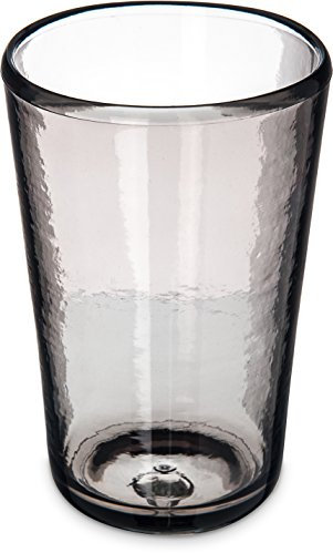 Carlisle min54427 Mingle Tritan plástico vaso de tubo cristal, 19 oz, transparente (Pack de 12), gris, 19 Ounce