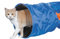 Nobby Katzentunnel blau 115 x 30 cm