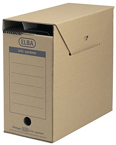 Falken 100421089 Hängeregistraturbox Standard tric system naturbraun