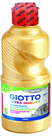 GIOTTO 10293 Gouache acrylique Coloris Or Métallisé 250ml