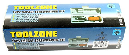 Impact Driver for Sockets / Screwdriver 14pc Kit Reversible
