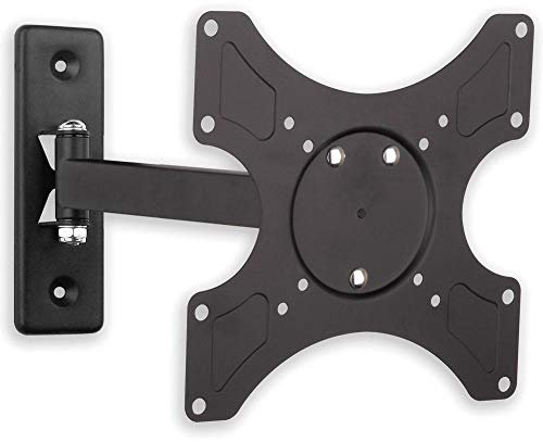 Support mural pour TV LED LCD 19-37'' inclinable avec 2 rotules