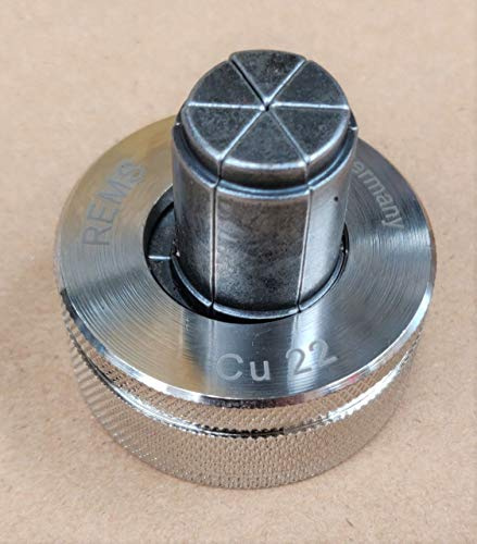 REMS ex-press CU Set – Erweitern Kupfer Bürstenkopf für Rohr ø 22 mm