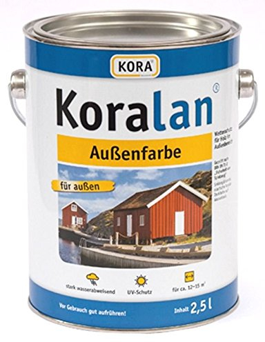 Kora Koralan Außenfarbe 2,5l Farbton: Schwedenrot