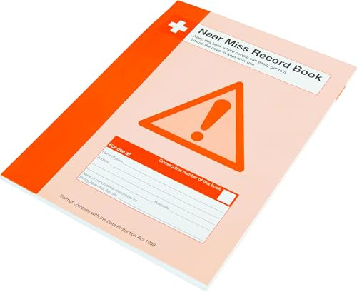 Safety First Aid Group Near Miss Rekordbuch, A4