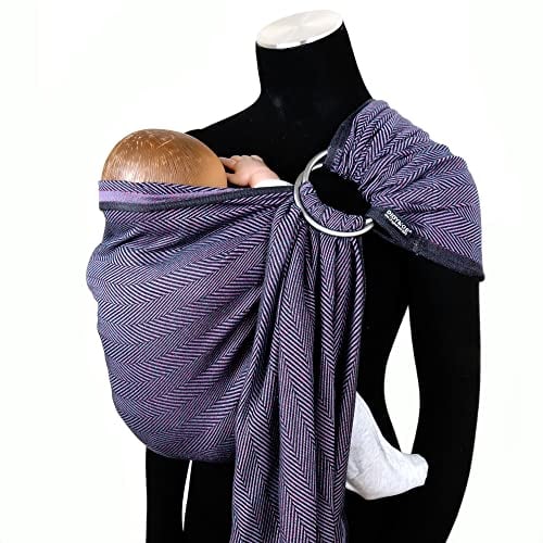 Didymos 75595 DidySling Minos Babytragen, schwarz
