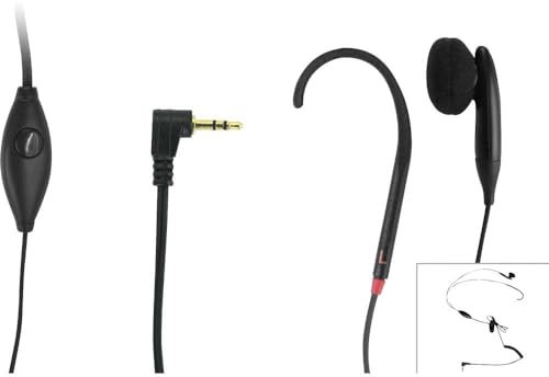 Geemarc CL Hook 5 et Oreillette avec Un Appareil de Transfert de Son Prise Jack 2,5 mm pour téléphone Portable